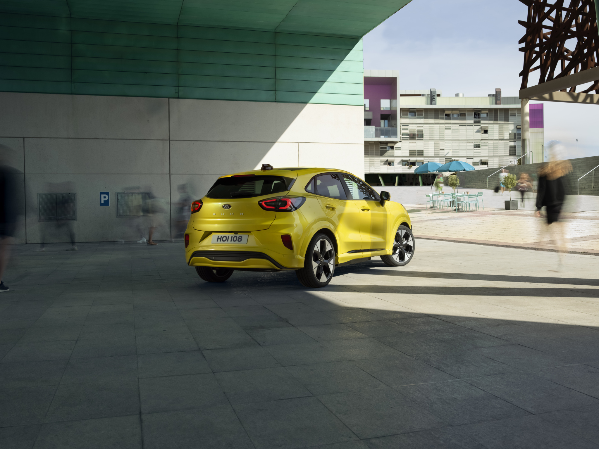 Arrière Ford Puma 100% Electrique