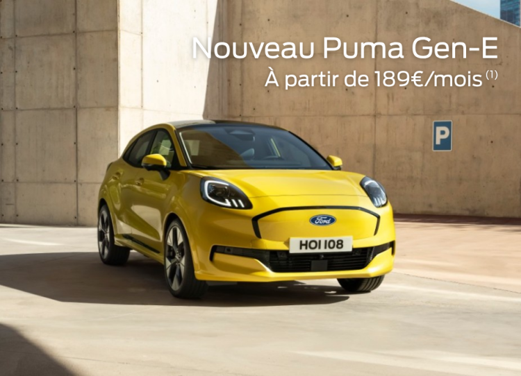Nouveau Puma Gen-E Standard Range 43kWh 168ch