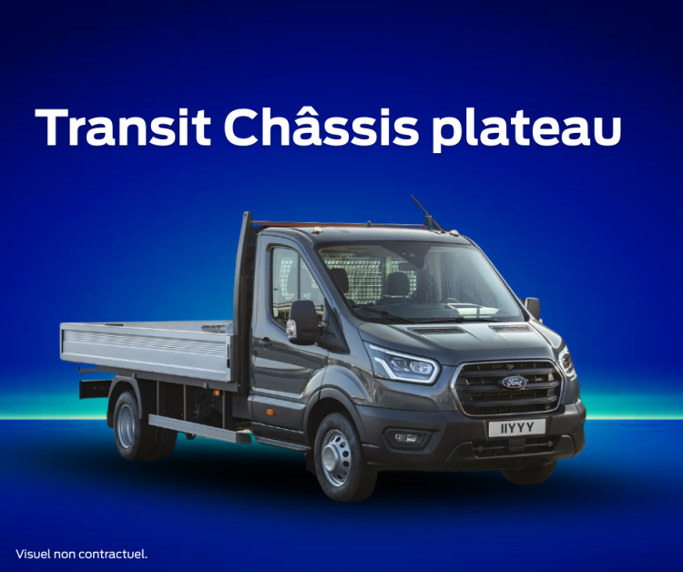 Ford Transit Châssis plateau