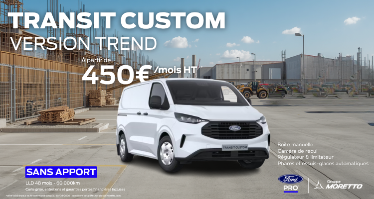 FORD TRANSIT CUSTOM TREND