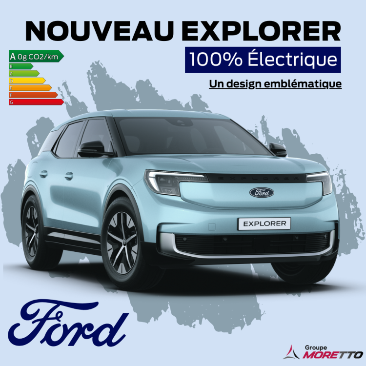 Nouveau Explorer 100% Électrique