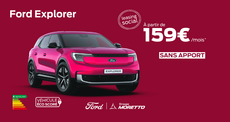 Nouveau Ford Explorer 100% Électrique