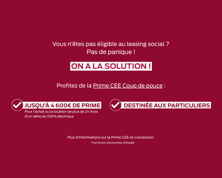 Êtes-vous éligible au Leasing Électrique ?